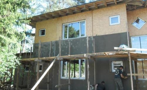 Плиты для обшивки каркасного дома снаружи. ОСБ снаружи