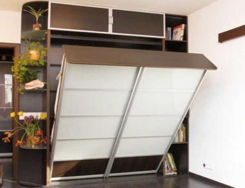 Кровать трансформер с подъемным механизмом. Откидная кровать: виды и особенности