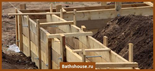 Опалубка для фундамента. Требования к опалубке