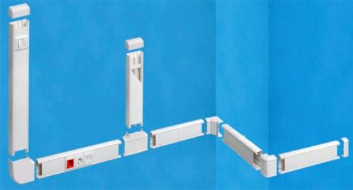 Короба для проводки. Разновидности и размеры кабель-каналов для электропроводки