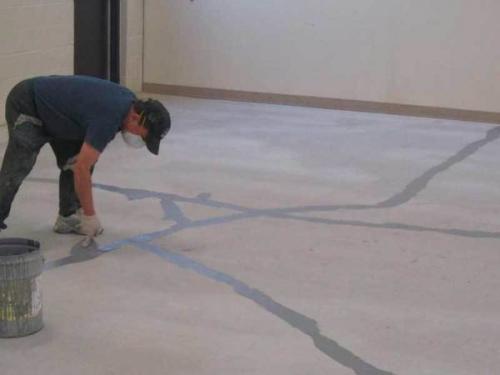 Как стелить линолеум на бетон. Технология укладки