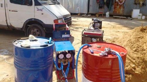 Утепление напылением пенополиуретана. Особенности ППУ: жесткость, плотность и структура 08