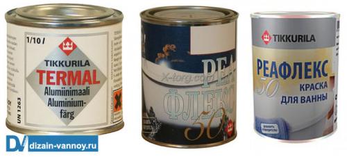 Краска для поддона душевой кабины водостойкая. Эпоксидная краска