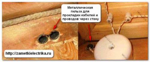 Как прокладывать проводку в деревянном доме. Особенности закрытой проводки в деревянном доме 07 Как прокладывать проводку в деревянном доме. Особенности закрытой проводки в деревянном доме 07