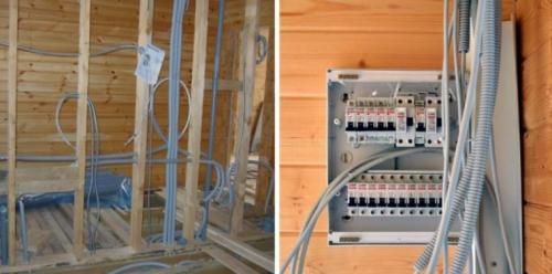 Открытая электропроводка в деревянном доме ПУЭ. Что разрешают строительные нормы