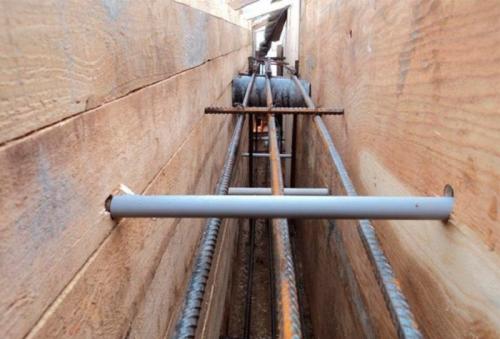 Как сделать опалубку фундамента для частного дома. Каркас для ленточной опорной конструкции