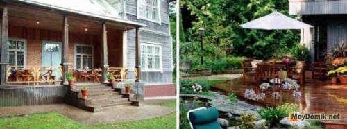 Сделать террасу к дому. Чем веранда отличается от террасы 02 Сделать террасу к дому. Чем веранда отличается от террасы 02