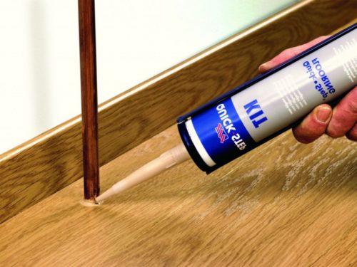 Клей герметик для ламината. Как выбрать герметик для стыков ламината