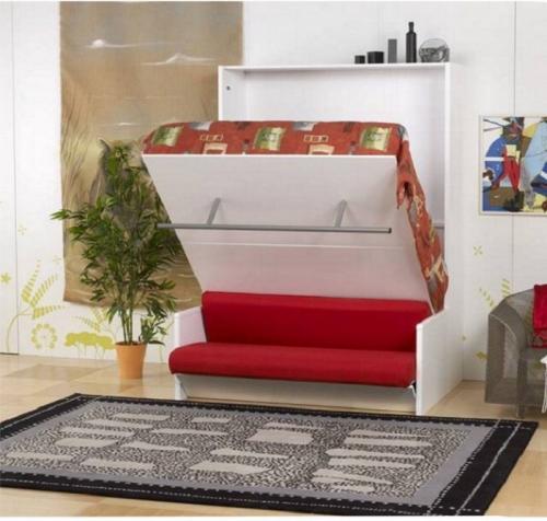 Кровать убирающаяся в стену. Откидная кровать: формы современных моделей и лучшие варианты для встроенных идей (100 фото)