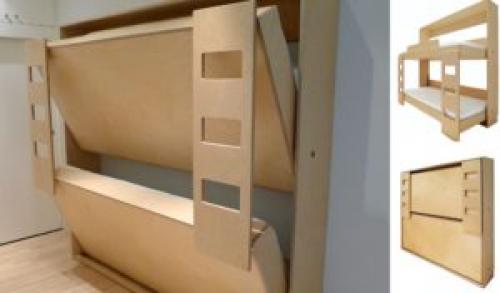 Кровать убирающаяся в стену своими руками. Откидная кровать своими руками: пошаговая инструкция