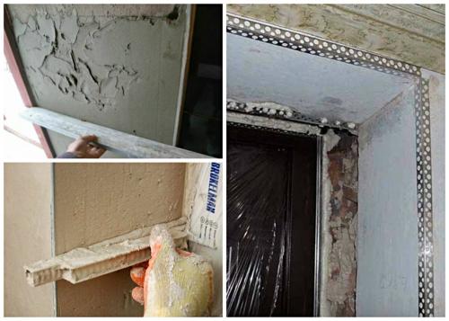 Как оштукатурить откосы входной двери гипсовой штукатуркой. Пошаговая технология оштукатуривания откосов двери, зачем это нужно