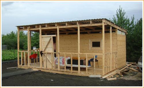 Бытовка своими руками 3 на 6 расчет материала. Дачная бытовка своими руками: назначение, виды