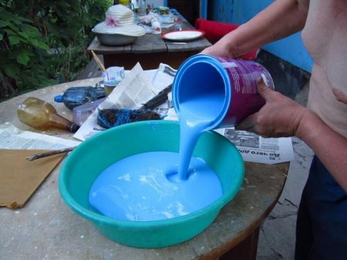 Краска для стен ванной комнаты. Виды красок для стен