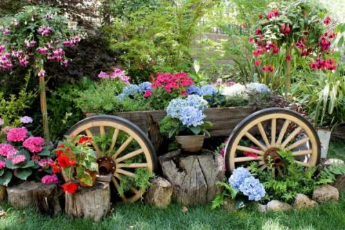 Украшения для сада своими руками оригинальные задумки. 90 идей украшений для сада своими руками (фото)