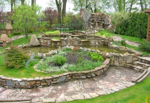 Как сделать пруд своими руками на участке небольшой. Как сделать небольшой водоем? Необходимые материалы и инструменты 19