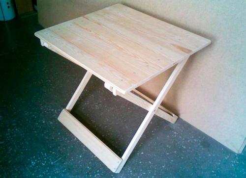 Как сделать туристический столик своими руками. Складной стол своими руками: чертежи, фото