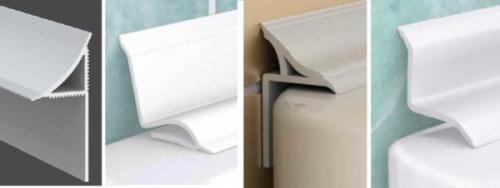 Бортик для ванной, чтобы вода не стекала на пол. Как установить бордюр на ванну и защититься от протечек