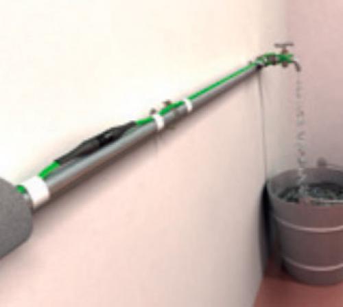 Монтаж обогревающего кабеля. 3 способа подключения греющего кабеля к сети при обогреве водопровода. 05