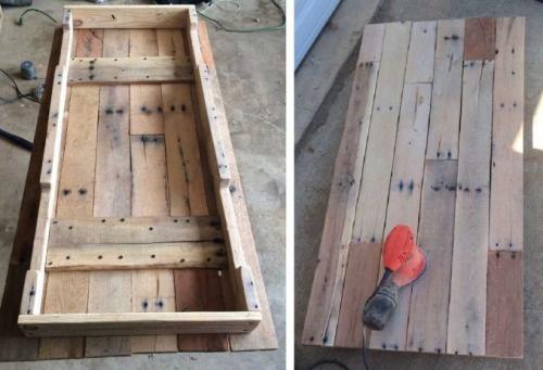 Как сделать стол на даче своими руками из подручных материалов. Использование досок от палет