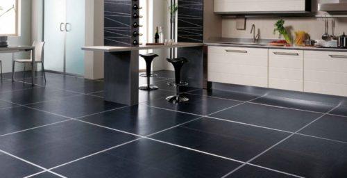 Напольная плитка ПВХ для кухни. Преимущества плитки ПВХ для кухни 05 Напольная плитка ПВХ для кухни. Преимущества плитки ПВХ для кухни 05