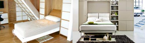 Кровать складывающаяся в стену. Положительные и отрицательные стороны