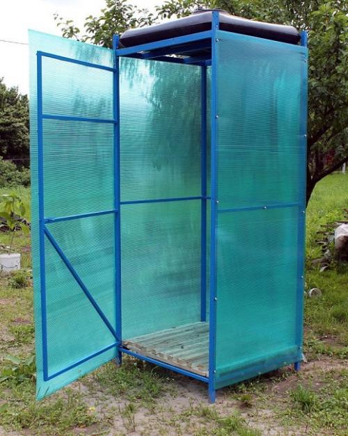 Летний душ для дачи. Разновидности летнего душа на дачу — советы по обустройству