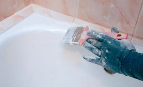 Чем покрасить ванну внутри в домашних условиях дешево. Как покрасить чугунную ванну? 4 способа реставрации