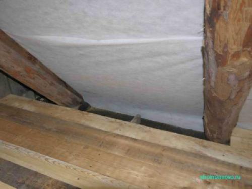 Пол на чердаке из чего сделать. Пол чердака своими руками