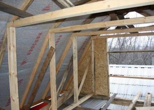 Утепляем мансарду изнутри своими руками. Как правильно утеплить мансарду изнутри 17 Утепляем мансарду изнутри своими руками. Как правильно утеплить мансарду изнутри 17