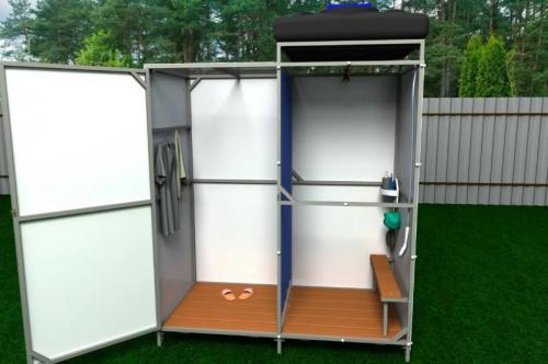 Тёплый душ на даче своими руками. Зимний душ для дачи с подогревом: как сделать своими руками