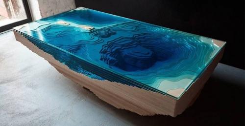 Как приклеивать дерево к столу с помощью эпоксидной смолы. Делаем дизайнерский стол из эпоксидной смолы «за три копейки»