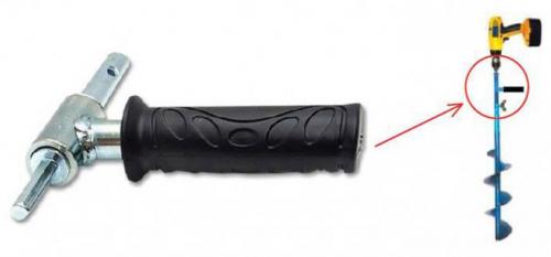 Как изготовить ручку для ледобур шуруповерта из дрели. Ледобур из шуруповерта своими руками