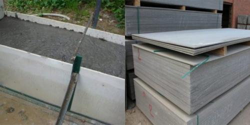Шиферный лист плоский, какой выбрать для опалубки. Опалубка из плоского шифера: строительство своими руками