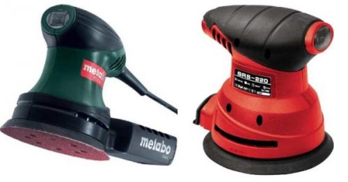 Вибрационная или эксцентриковая шлифовальная машина для дерева. Орбитальная (эксцентриковая)