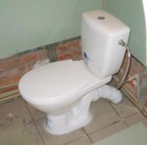 Подключение бачка унитаза через американку. Подводка для унитаза