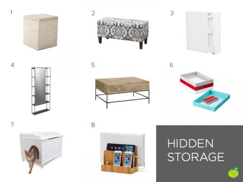 Мебель для малогабаритных квартир. Скрытое хранение