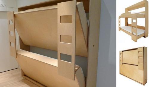 Мебель трансформер для маленькой квартиры. Разновидности