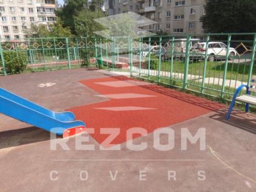 Покрытие для детской площадки уличное резиновая плитка. Достоинства и недостатки 03 Покрытие для детской площадки уличное резиновая плитка. Достоинства и недостатки 03