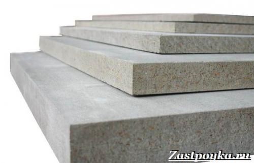 Плита цементно-стружечная ЦСП. Описание и характеристики