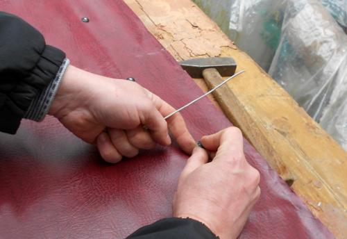 Обшивка для двери. Подготовка к обивке