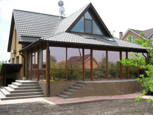 Как сделать веранду к дому. Фундамент под веранду на даче 07 Как сделать веранду к дому. Фундамент под веранду на даче 07