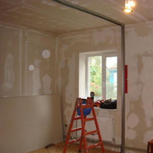 Панели для перегородок. Устройство перегородок из гипсовых панелей и их фото 06 Панели для перегородок. Устройство перегородок из гипсовых панелей и их фото 06