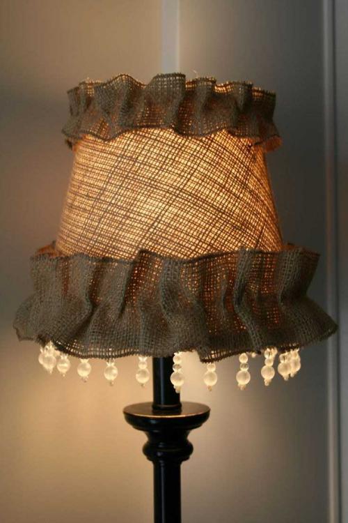 Абажур своими руками для настольной лампы. Абажур своими руками — подробное описание, как сделать разные типы абажуров