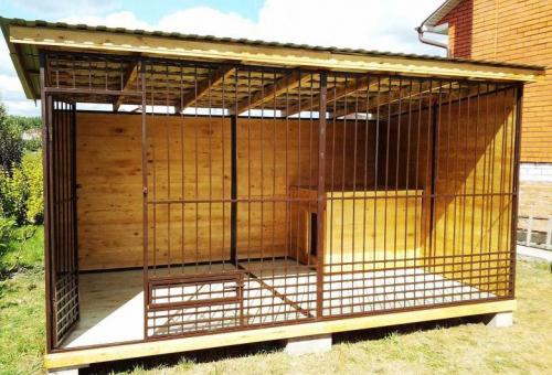 Чем обшить вольер для собаки. Обустройство площадки под вольер 06 Чем обшить вольер для собаки. Обустройство площадки под вольер 06