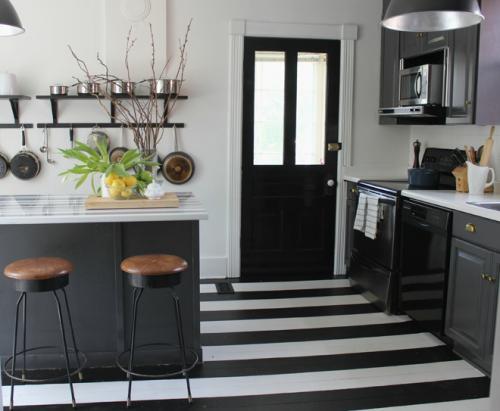 Как покрасить полы краской оригинально. Креативная покраска полов [советы с фото]