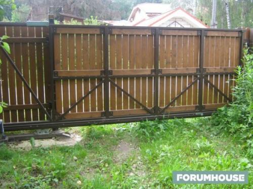 Как установить откатные ворота. Откатные ворота: важные лайфхаки