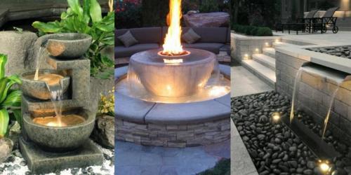 Декоративный фонтан для сада. Садовые фонтаны — пошаговая инструкция, конструирования, декорирования дачного фонтана! (фото и видео)