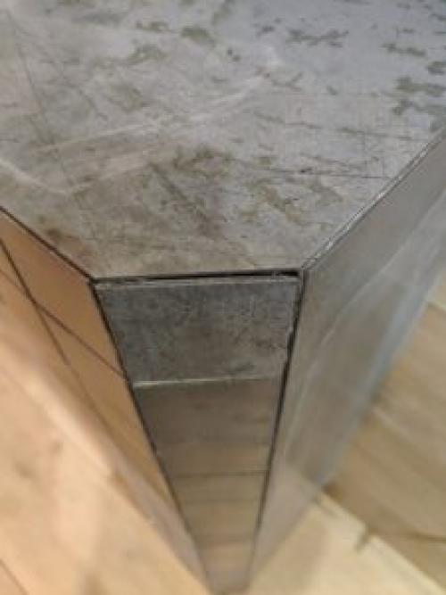 Столешница из керамогранита. Столешница из плитки