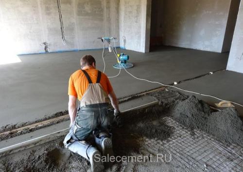 Сколько нужно цемента и песка на 1 куб раствора для стяжки. Сколько цемента нужно для стяжки пола?