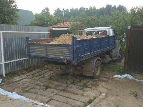 Как устроить дренаж на площадке для автомобиля на даче. Как я делал площадку для машины